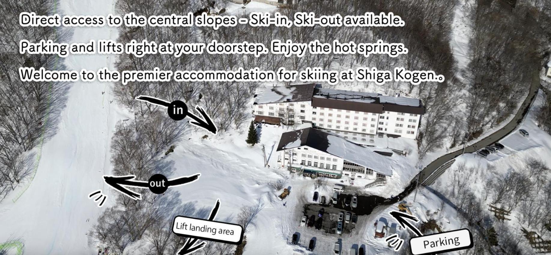 Shiga Swiss Inn Shiga Kogen Exterior photo